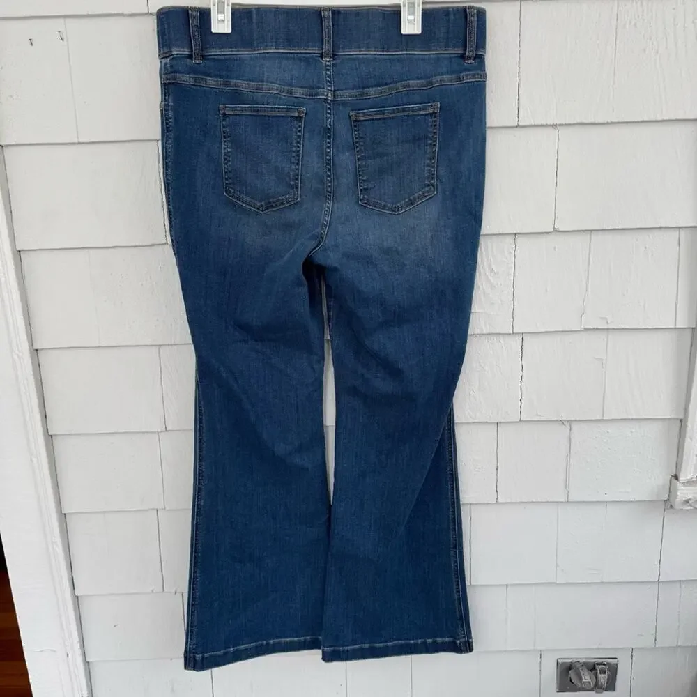 SPANX Everywhere Flare Jeans Vintage Indigo size 1X NEW NWT